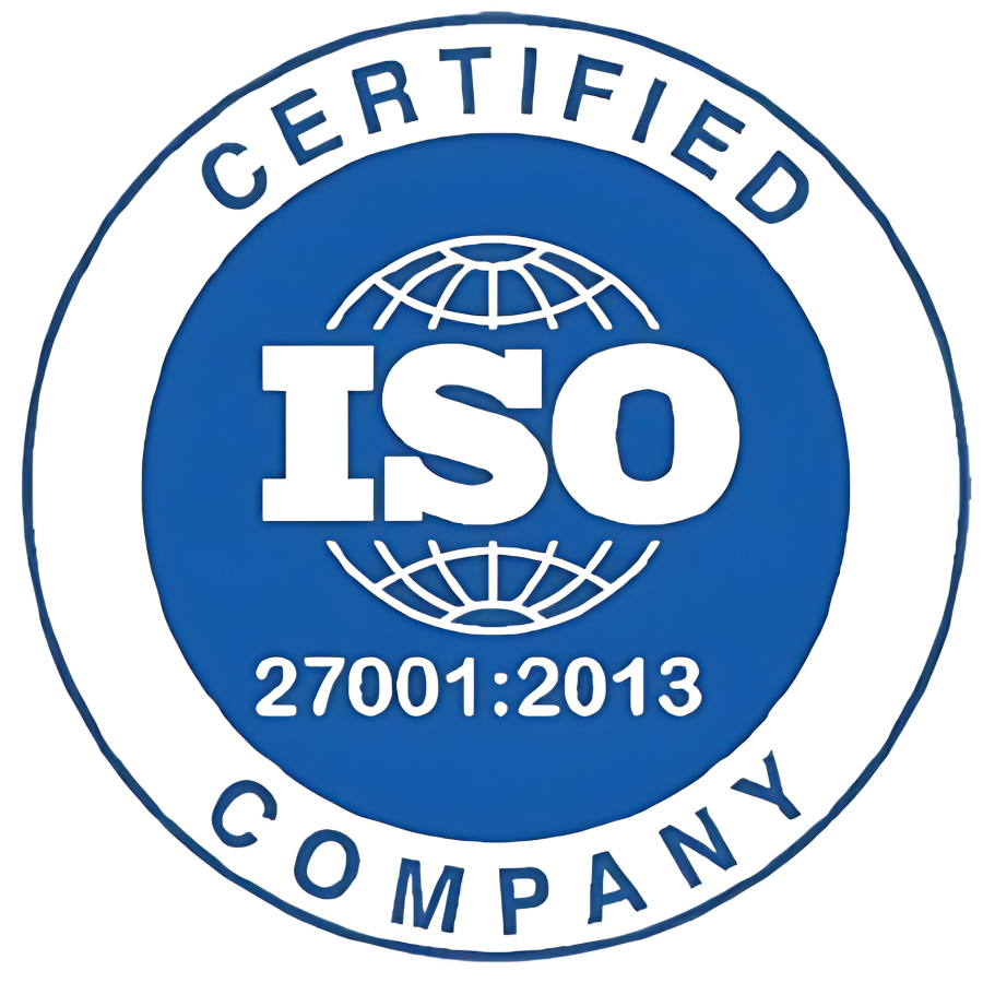 ISO/IEC 27001:2013 Certified Company