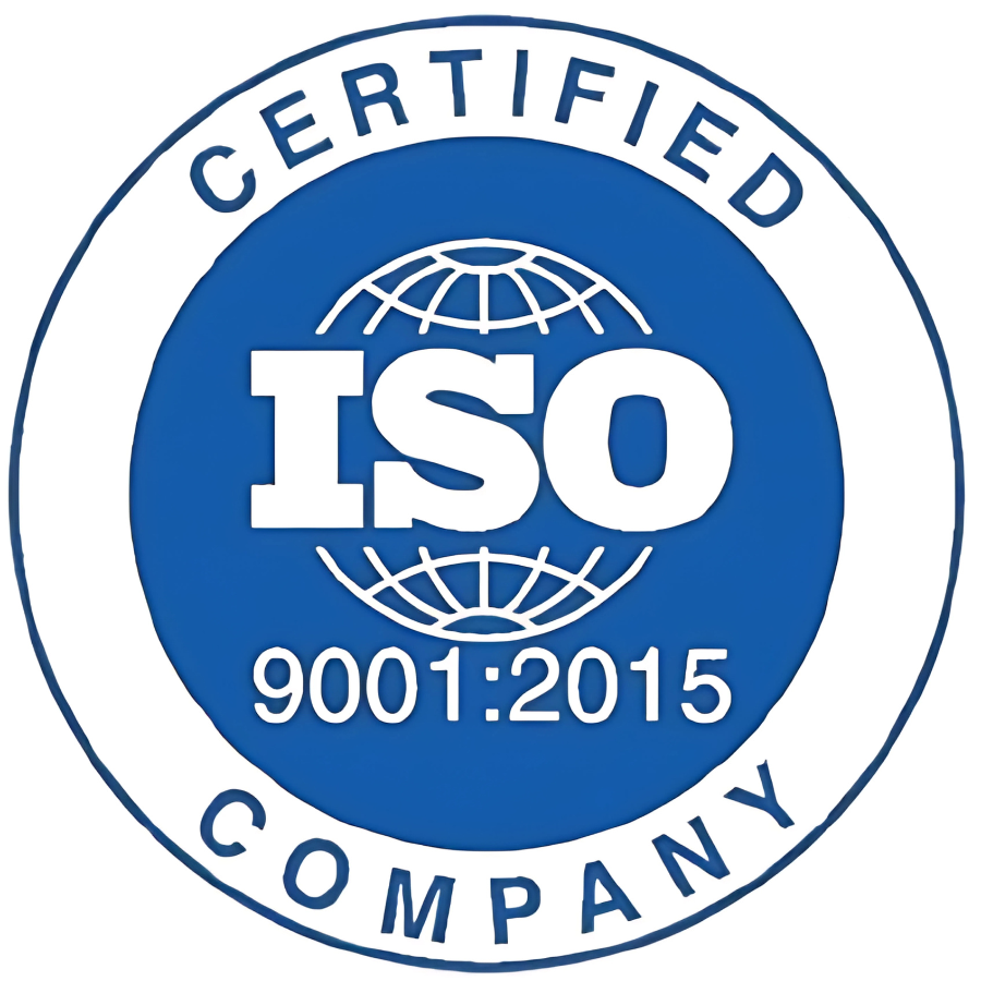 ISO 9001:2015 Certified Company